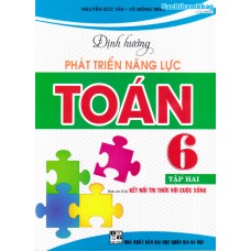 Định hướng phát triển năng lực toán 6 - Tập 2 - Kết nối tri thức